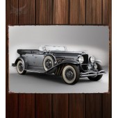 Металлическая табличка Duesenberg J116 2136 Dual Cowl Phaeton by Derham